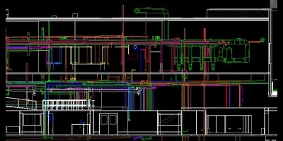 Conversion of 2D Fire Protection Design Drawings to 3D Fire Protection Models
