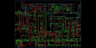 Mechanical and HVAC component drafting