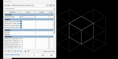 Mechanical revit family creation