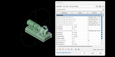 Parametric model and library creation of Fire Protection component